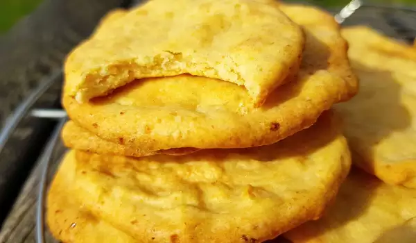 Galletas saladas de coliflor