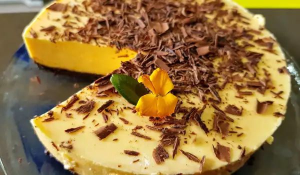 Mi preciosa tarta de queso con calabaza