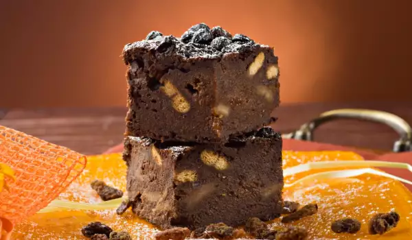 Brownie con galletas