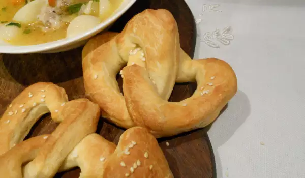 Bagels en Forma de Corazones (Cuoricini morbidi)