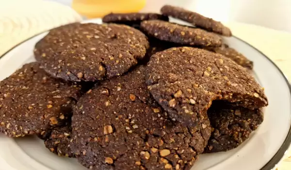 Galletas dietéticas de algarroba