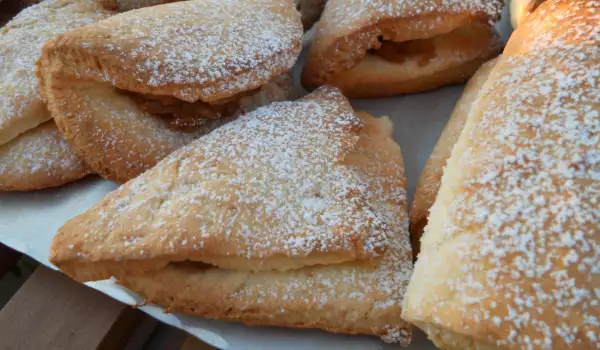 Galletas caseras de membrillo y manzana