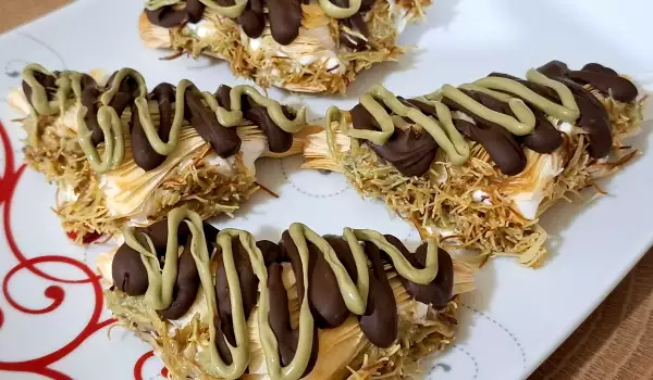 Pastel de Dubai con Masa Filo