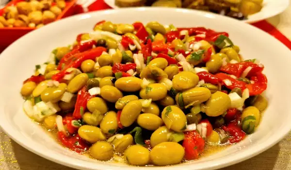 Ensalada de edamame