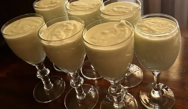 Natillas caseras con chocolate blanco