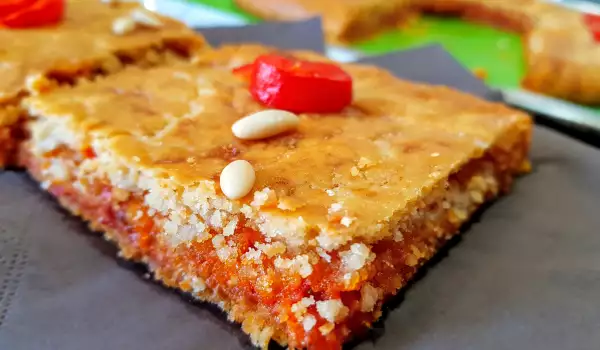 Empanada de tomate valenciana