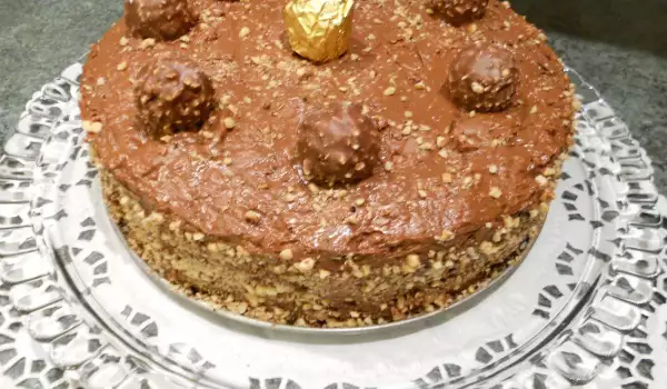 Tarta Ferrero Rocher (Ferrero Rocher Cake)