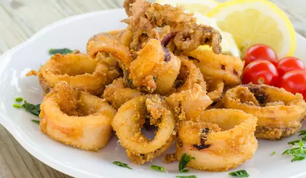 Calamares fritos (súper fáciles)