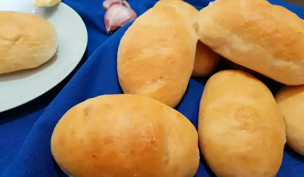 Panecillos de ajo para sándwich o mini bocadillo