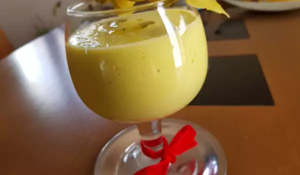 Gazpacho de mango y pepino