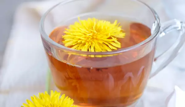 Té de diente de león