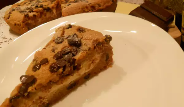 Galleta gigante de chocolate con relleno