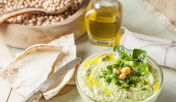 Hummus de garbanzos