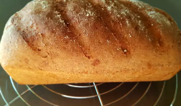 Pan rápido con dos tipos de harina