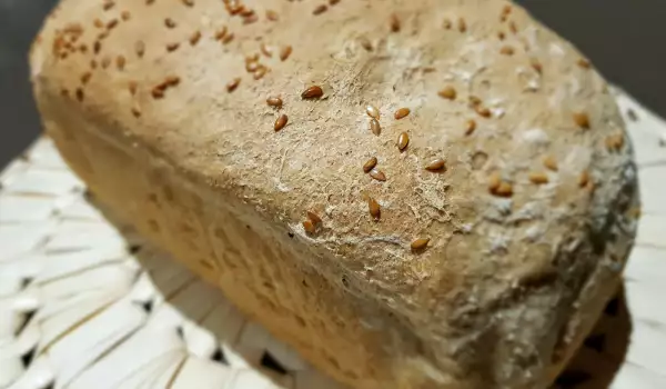 Pan con harina integral y yogur