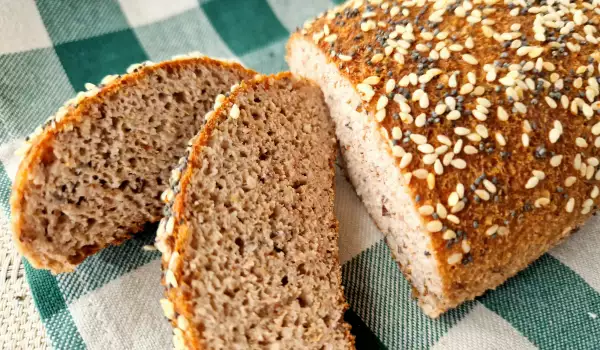 Pan de semillas y frutos secos con harina de coco