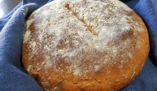 Pan con fermento natural (masa madre)