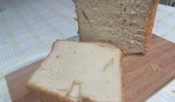 Pan blanco en panificadora