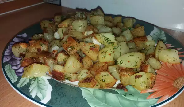 Patatas salteadas crujientes