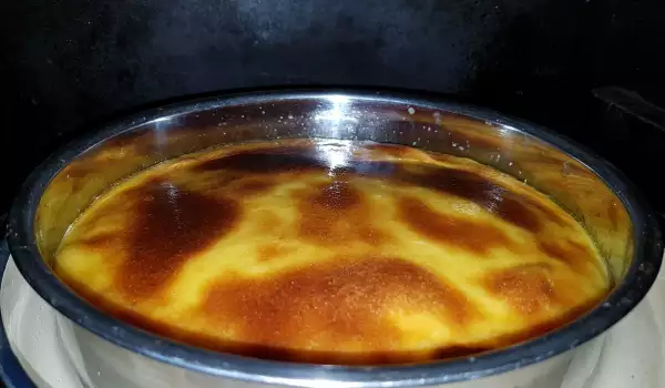 Flan de huevo en molde