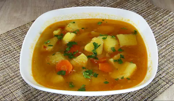 Delicioso guiso de patatas