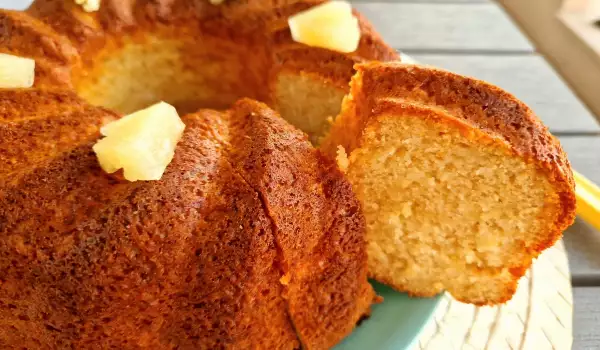 Bizcocho de piña súper jugoso