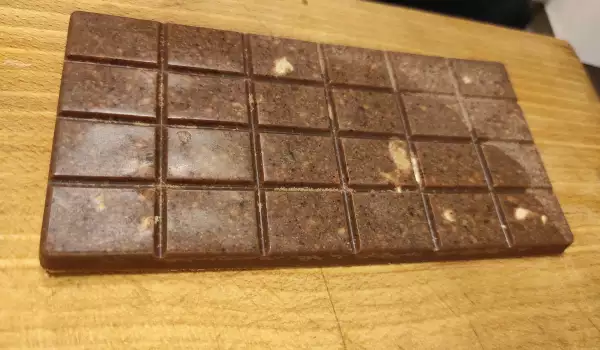 Chocolate Keto con Mantequilla de Cacahuetes