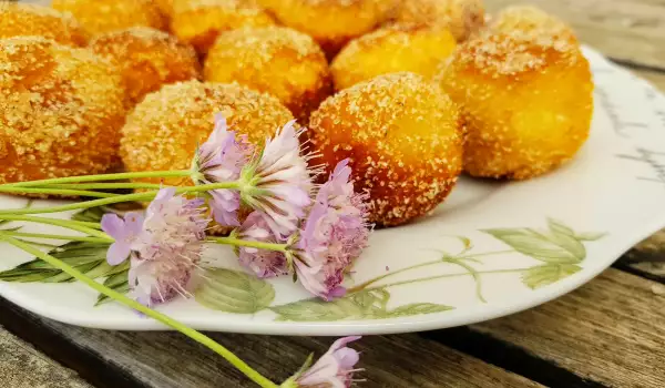 Albóndigas de patata y albaricoque (Knödel)