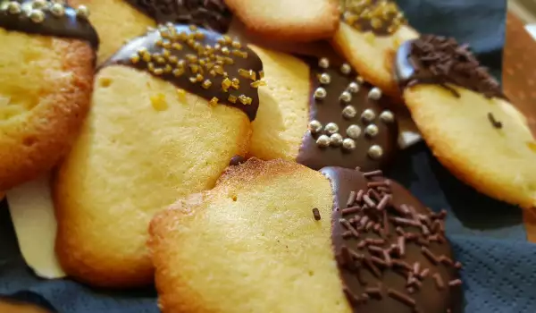 Galletas Lengua de Gato con Chocolate