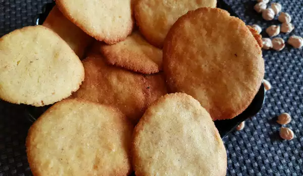 Crackers de harina de garbanzo