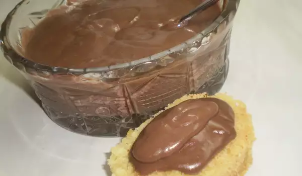 Crema de chocolate (con cacao) para tartas