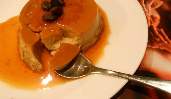 Flan de café
