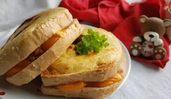 Sándwiches Croque Monsieur