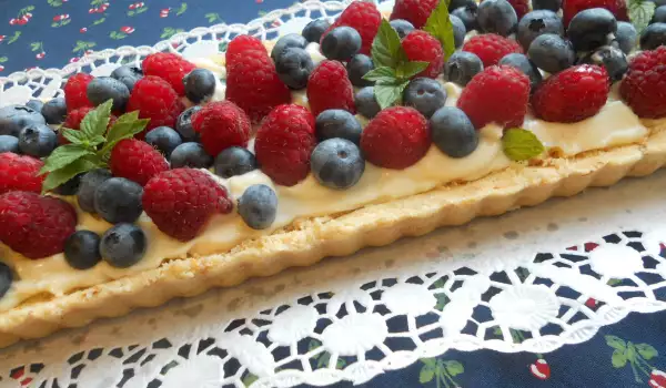 Crostata de fruta fresca