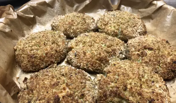 Hamburguesas de quinoa con calabacín