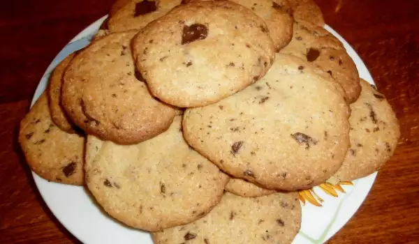 Cookies con trocitos de chocolate