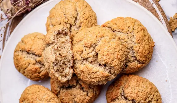Galletas de espelta con requesón y edulcorante