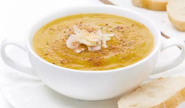 Sopa ligera para saciar el hambre