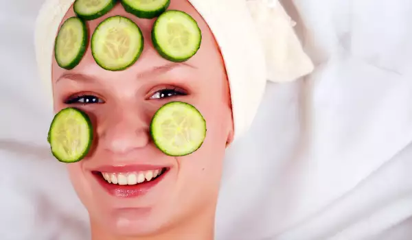 Mascarilla facial con pepino