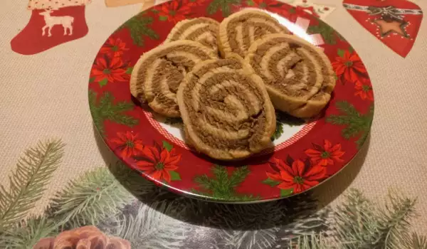 Galletas caracolas de espelta para Navidad