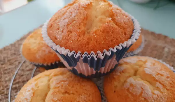 Muffins con chocolate y leche