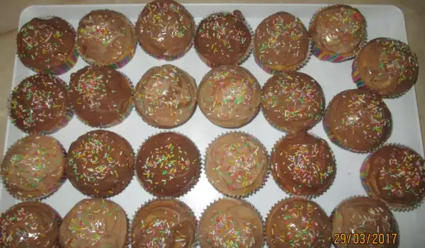 Muffins fáciles con chocolate