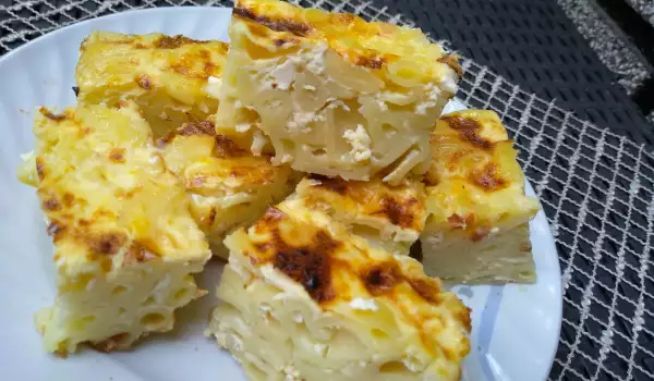 Macarrones al horno, dulces y jugosos