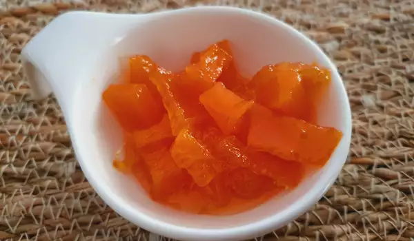 Mermelada de mandarinas y calabaza