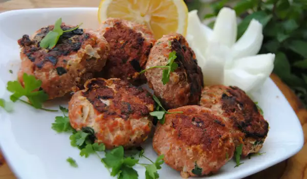 Albóndigas dietéticas de salmón