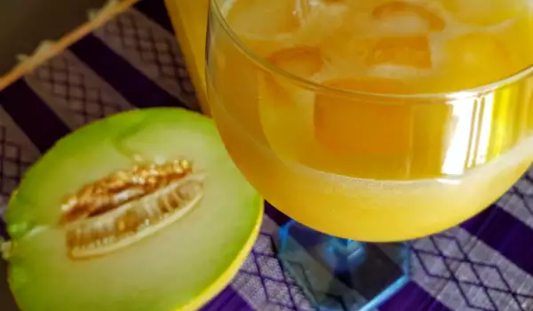 Bebida refrescante de melón