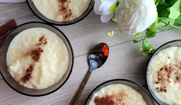 Arroz con leche muy cremoso