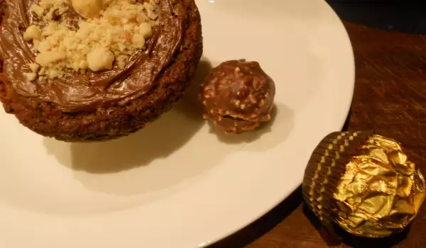 Cupcakes Ferrero Rocher