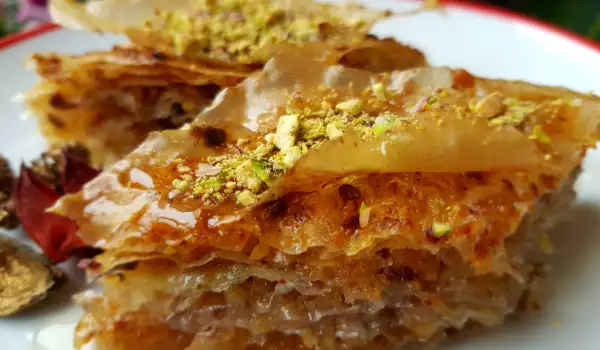 Baklava de Año Nuevo con Pistachos