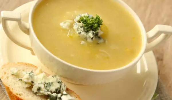Sopa de chalotas